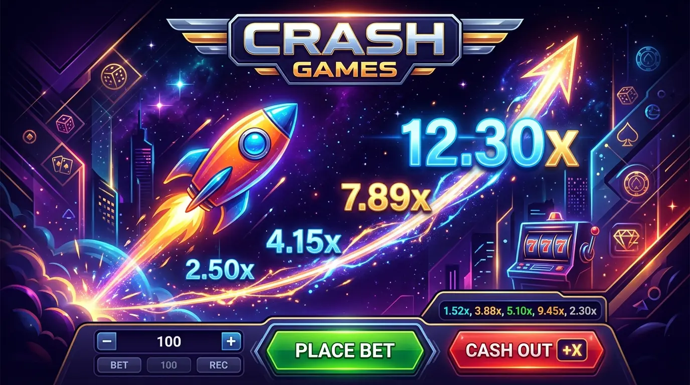 Casumo Crash Spiele